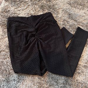 Large Black TikTok Leggings